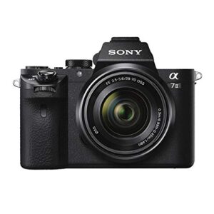 Sony Alpha a7II Mirrorless Digital Camera with 28-70mm f/3.5-5.6 OSS and 35mm f/1.8 Large Aperture Lens Bundle (6 Items)