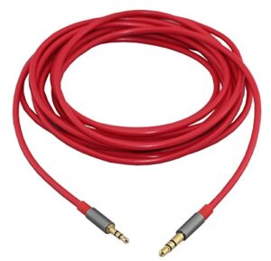 2.5mm male to 3.5mm male stereo audio cable aux cable – 9.8 feet (3 meters)