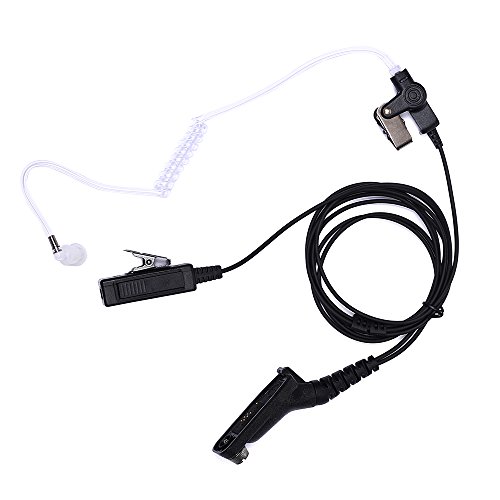 APX 7000 Earpiece for Motorola,Caroo 2 Wire Surveillance XPR7550 7550e Headset and Mic for Motorola APX6000 XPR6350 XPR6550 XPR6580 XPR7350 7350e XPR7380 XPR7580 7580e Two Way Radio Walkie Talkie