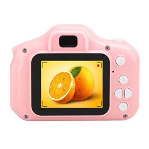 Bewinner1 Kid Digital Video Camera,Mini Cute Children Cameras,Portable Kid Camera Toy with 2.0inTFT Color Eye-Friendly and Clear Screen,Smart Camera for Boys Girls' Birthday Gifts (Pink)