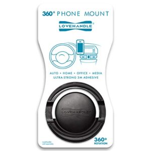 lovehandle 360 universal swivel phone mount – car mount – phone holder