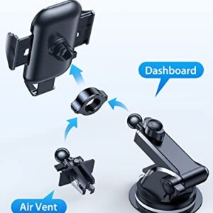 VICSEED Nut Thicked Sturdy Won't Break, Fit for Car Phone Holder Mount 17mm Ball Head (2pcs)