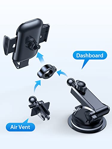 VICSEED Nut Thicked Sturdy Won't Break, Fit for Car Phone Holder Mount 17mm Ball Head (2pcs)