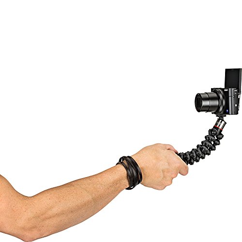 JOBY GorillaPod 500: A Compact, Flexible Tripod for Sub-Compact Cameras, Point & Shoot, 360 Cameras and Other Devices up to 500 grams