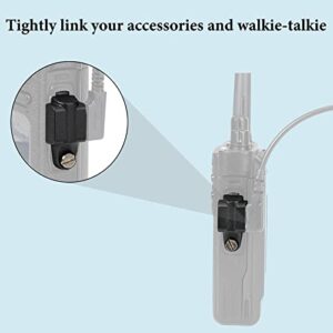 Retevis Audio Adapter to 2 Pin Connector Walkie Talkies Earpiece Compatible RT29 RT87 RT48 RT47V RB46 RT83 Ailunce HD1 Motorola GP328Plus 2 Way Radio(1 Pack)
