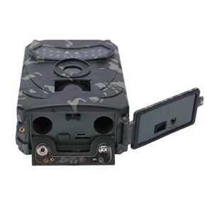 trail camera, 20mp photo resolution infrared motion camera ip56 0.8s photo taking time long service life 1080p high definition for house monitoring