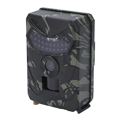 Trail Camera, 20MP Photo Resolution Infrared Motion Camera IP56 0.8S Photo Taking Time Long Service Life 1080P High Definition for House Monitoring