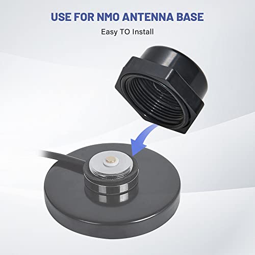Anina NMO Antenna Mount Cap with O Ring Seal Dust Weather Rain Cover 2-Pack