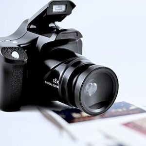 Digital Camera,1080p HD Long Focus SLR Camera 24 Megapixel 18X Zoom 3 Inch TFT-LCD Digital Camera Anti-Shake