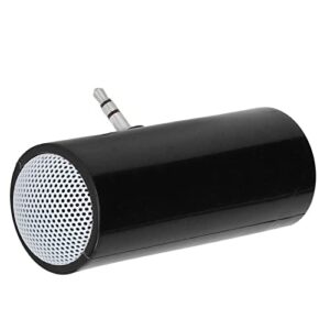 Mini Stereo Speaker,New DIY Pillow Speaker, Unique Soft Sound Portable Speaker, Portable Plug in Speaker with 3.5mm Aux Audio Input, for Mobile Phones and Tablets(Black)