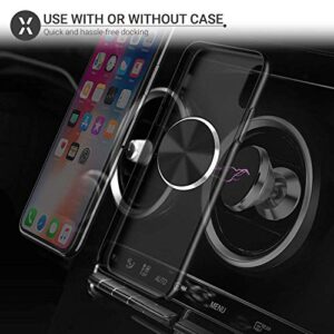 Olixar Phone Magnet Sticker, Phone Case Magnet - Put in Phone Case and Use with Car Phone Holder - Thin Magnets Stickers Mount Magnetic Plate - Black, Silver, Rose Gold & Gold - Universal - 4 Pack