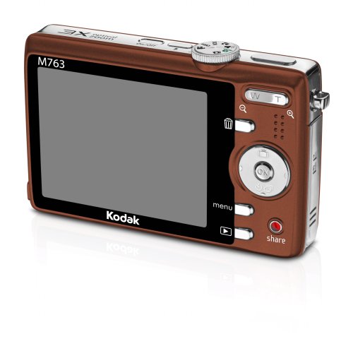 Kodak Easyshare M763 7.2 MP Digital Camera with 3xOptical Zoom (Copper)