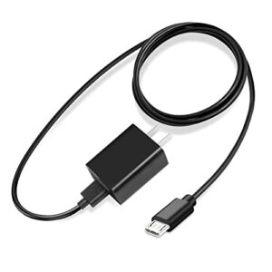 charger mirco usb charging cable compatible with alcatel go flip, go flip 3, go flip v,alcatel cingular flip 2/3, myflip, quickflip, smartflip 4052r 4051s 5044c 5002r, 1x 1c 1s x1,tcl a2/a3 phone cord
