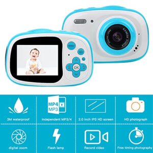 ciciglow Kids Camera, 8MP 6X Zoom Camera Kids Toy Camera High Definition Shooting and Video Recording for Boys&Girls Children Toddler(Blue)