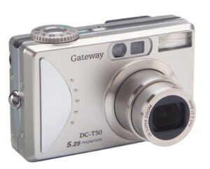 gateway dc-t50 5mp digital camera w/ 3x optical zoom