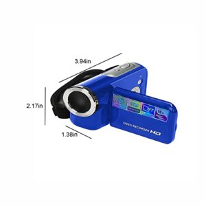 16 Million Megapixel Difference Digital Camera Student Gift Camera Entry-Level Camera 2.0 Inch TFT LCD (Blue)