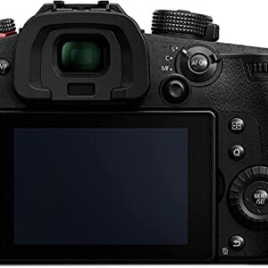 Panasonic LUMIX GH5M2, 20.3MP Mirrorless Micro Four Thirds Camera with Live Streaming, 4K 4:2:2 10-Bit Video, 5-Axis Image Stabilizer, 12-60mm F2.8-4.0 Lens with Rear Lens Cap, Gadget Bag & More