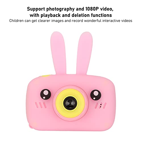 Children's Cartoon Camera, Kids Camera Educational with Lanyard Charging Cable for Girl