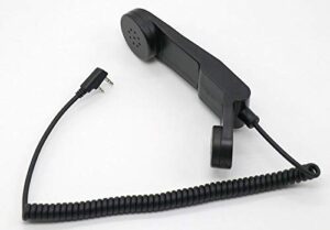 miltary airsoft z117 h-250 ptt handset handheld microphone for kenwood baofeng