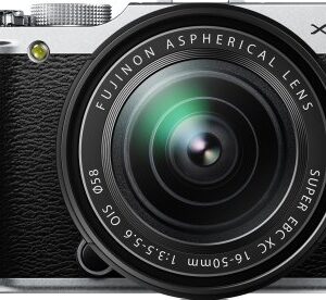 Fujifilm X-M1 Compact System 16MP Digital Camera Kit with 16-50mm Lens and 3-Inch LCD Screen (Silver)