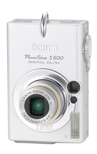 Canon PowerShot S500 5MP Digital Elph with 3x Optical Zoom