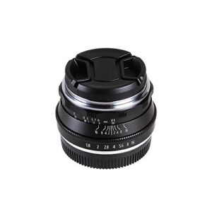 fotga 25mm f1.8 manual aps-c fixed lens for canon eos mirrorless camera eos-m eos m2 m3 m5 m6 ii m10 m100 m50