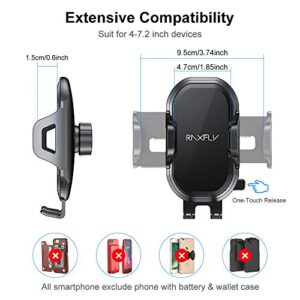 RAXFLY Phone Car Holder Mount Windshield/Air Vent/Dashboard Cell Car Phone Holder for Car 360 Degree Rotation Universal Suction Mount Stand Compatible with iPhone 13 Samsung S21 Plus All Smartphones