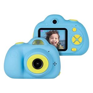 gienex kids camera for boys gifts, 12.0mp selfie video digital camera with flash for children, shockproof mini learning toy cameras for boy girl birthday travel gifts