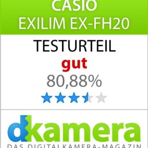 Casio Exilim EX-FH20 9.1MP Digital Camera 20x Optical Zoom 1000 FPS