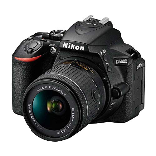 Nikon D5600 DSLR with 18-55mm f/3.5-5.6G VR and 70-300mm f/4.5-6.3G ED (Renewed)