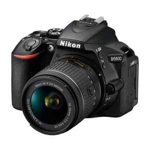 Nikon D5600 DSLR with 18-55mm f/3.5-5.6G VR and 70-300mm f/4.5-6.3G ED (Renewed)