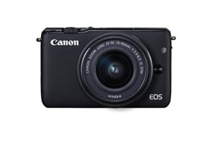 canon eos m10 mirrorless camera kit with ef-m 15-45mm image stabilization stm lens kit