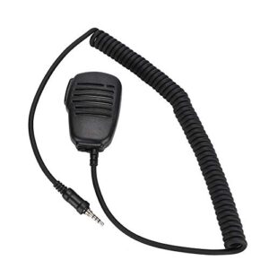 Speaker Mic for Yaesu Vertex Walkie Talkie VX-6R, VX-7R, VX-6E, VX-7E, VX-120, VX-127, VX-170, VX-246, VX-270, VX-177, VX-700, VX-710 etc,Waterproof and 360 Degrees Rotation PTT Hand Microphone