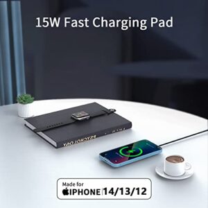 Magnetic Wireless Charger, CYSPO 15W Fast Wireless Charging Pad for iPhone 14 Pro Max/14 Plus/14 Pro/14/13 Pro Max/13 Pro/13/13 Mini/12 Pro Max/12 Pro/12/12 Mini, Mag-Safe Charger, Aluminum