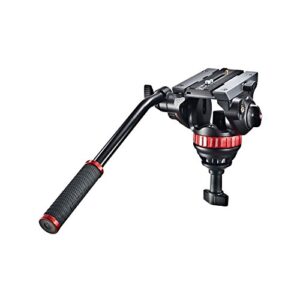 Manfrotto MVH502A,546BK-1 Professional Fluid Video System with Aluminum Legs and Mid Spreader (Black)