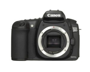 canon eos 20d dslr camera (body only) (old model) (renewed)