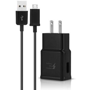 samsung adaptive fast charging usb wall charger ep-ta20jbe power adapter – black – non-retail packaging