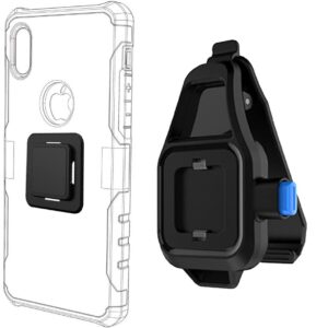 phone belt clip, lovphone universal holder with quick mount for iphone 14/13/12/11,14/13/12/11 pro,14/13/12/11 pro max,xr,xs max,x,7,8 & samsung galaxy s23/s22/s21 ultra, plus