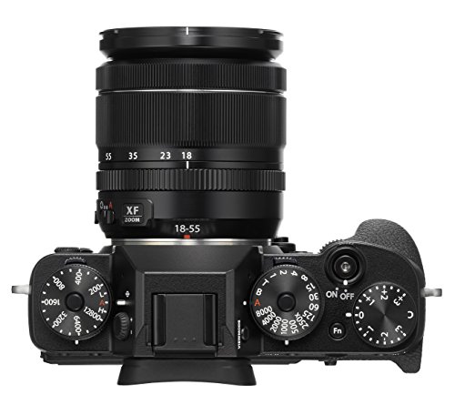 Fujifilm X-T2 Mirrorless Digital Camera F2.8-4.0 Lens, with XF 18-55 millimeters, Black