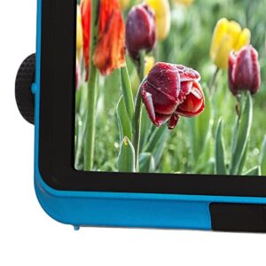 Waterproof Digital Camera, Micro USB 2.0 Full HD Double Screens Waterproof Digital Camera for Photograph Blue