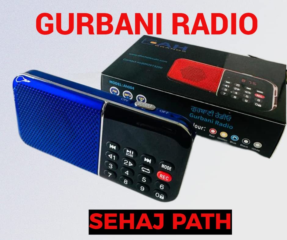 Gurbani Radio Player Includes Full Guru Granth Sahib Plus Nitnem-Rehras-Sukhmani Sahib-Shabad Kirtan