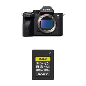 sony new alpha 7s iii full-frame interchangeable lens mirrorless camera & sony cfexpress type a memory card