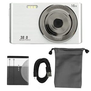 Digital Camera, Compact Camera with 16X Digital Zoom Builtin Fill Light for Teens