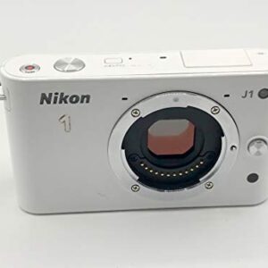 Nikon 1 J1 10.1 MP HD Digital Camera Body Only (White)