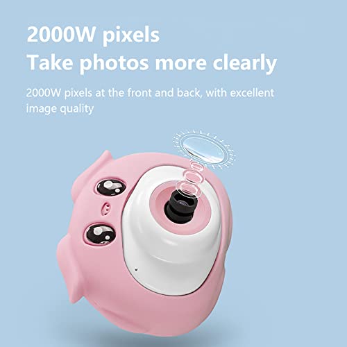 #tn6316 Mini Cartoon Children's Camera 2 0 Inch Screen Front and Rear Dual Camera 1080P High-Definition Photo Digital Camera