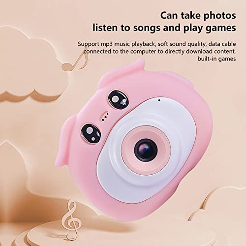 #tn6316 Mini Cartoon Children's Camera 2 0 Inch Screen Front and Rear Dual Camera 1080P High-Definition Photo Digital Camera