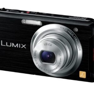 Panasonic digital cameras Lumix Wi-Fi equipped with black DMC-FX90-K