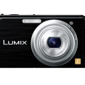 Panasonic digital cameras Lumix Wi-Fi equipped with black DMC-FX90-K