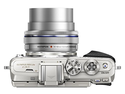 Olympus E-PL7 16MP Mirrorless Digital Camera with 3-Inch LCD with 14-42mm EZ Lens (Silver) - International Version