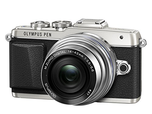 Olympus E-PL7 16MP Mirrorless Digital Camera with 3-Inch LCD with 14-42mm EZ Lens (Silver) - International Version